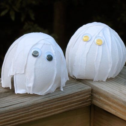 Balloon Ghouls Craft | Halloween Crafts |