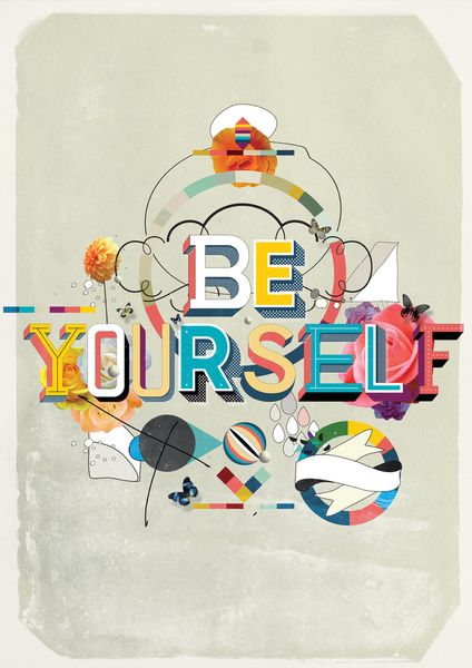 Be Yourself   Art Print by Kavan & Co.