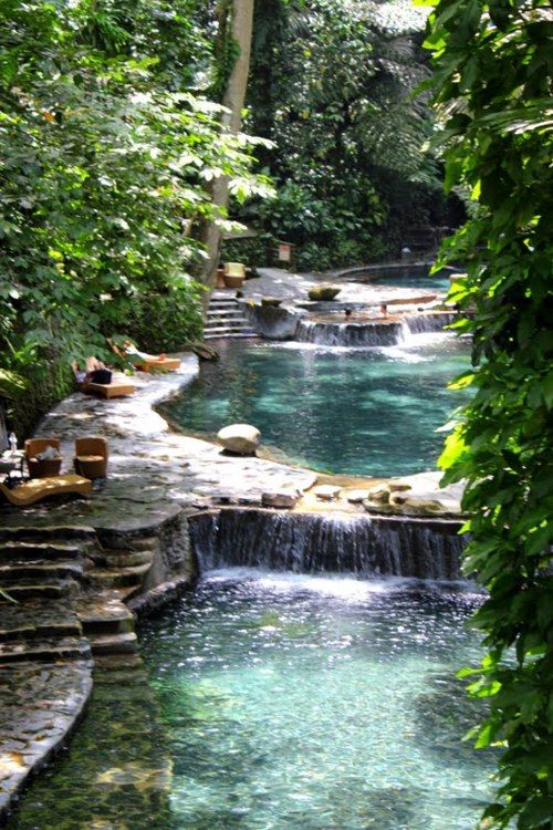 Beautiful natural swimming pool