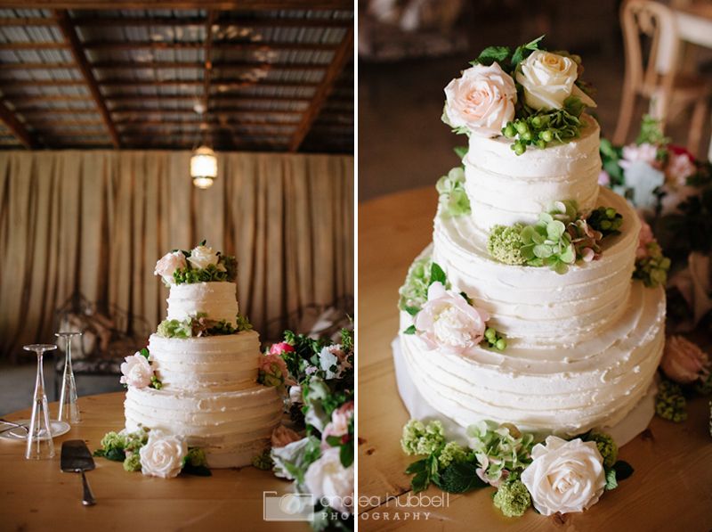 Beautifully Simple Wedding Cake