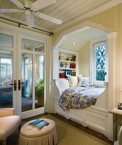 Bed Nook. And the window, I adore.