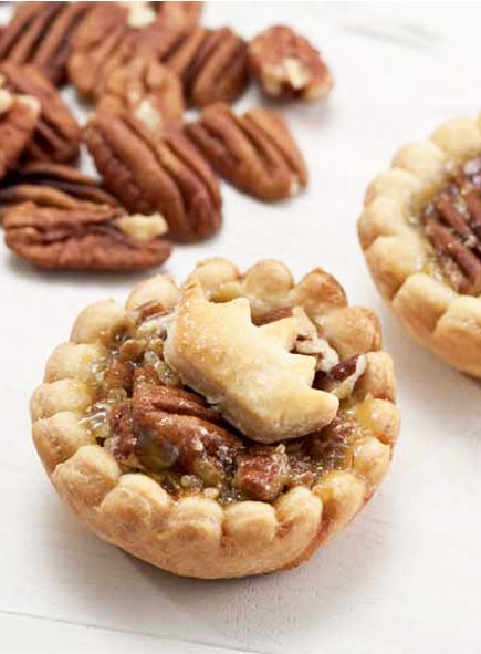 Celebrate Pi(e) day with this Pecan with Bourbon Mini Pie. It'll keep you wa