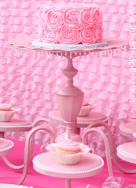 Chandelier cake stand