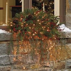 Christmas Window Swag..LOVE IT!!