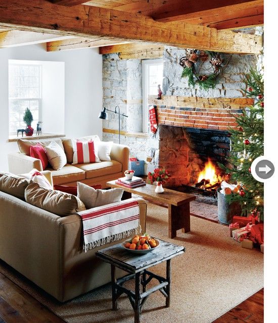 Cozy Christmas decor