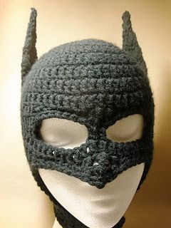 Crochet Batman mask…somebody make me this ASAP!