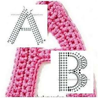 Crochet (most of) the alphabet.