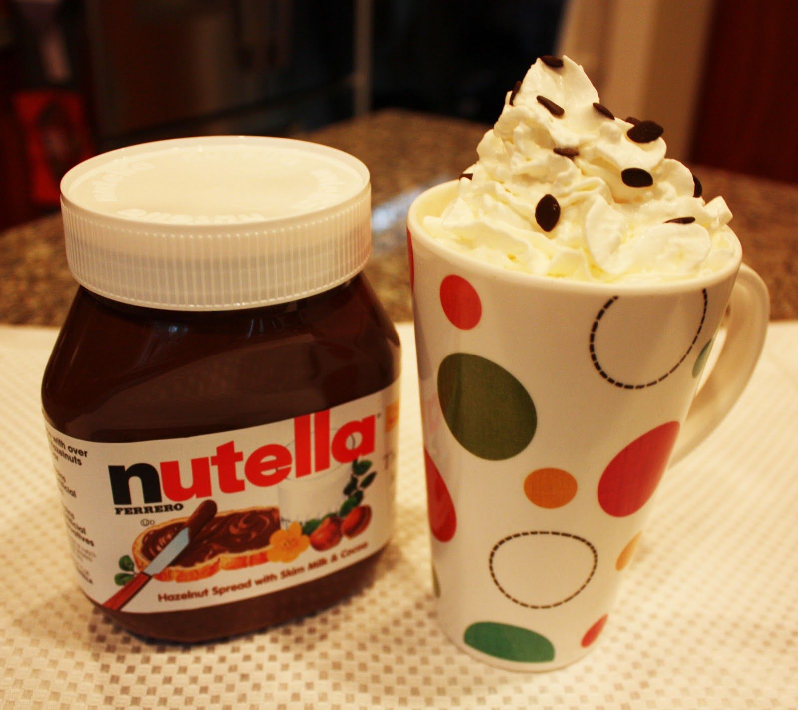 Crockpot Nutella Hot Chocolate  This seems like the perfect drink for our annual