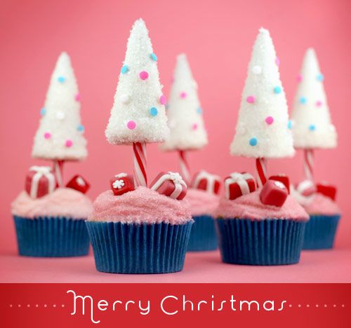 Cupcakes and Christmas :)