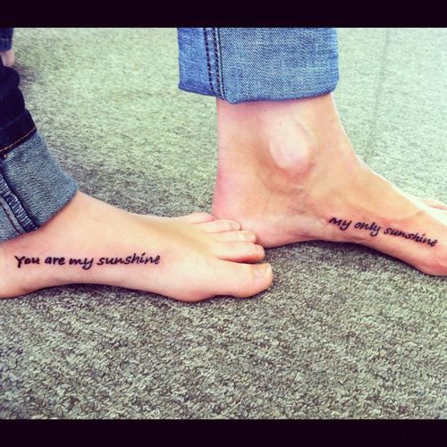 Cute! Maybe a potential matching tattoo with a cousin or sister?