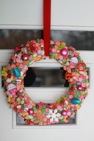 DIY Candy Wreath