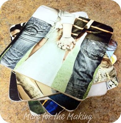 DIY Photo Coasters – more ways to show off pictures!