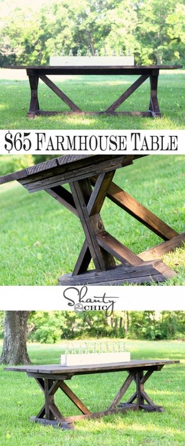 DIY farm table