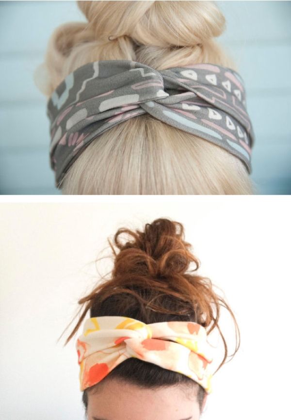 DIY headbands. This one actually has directions! :)