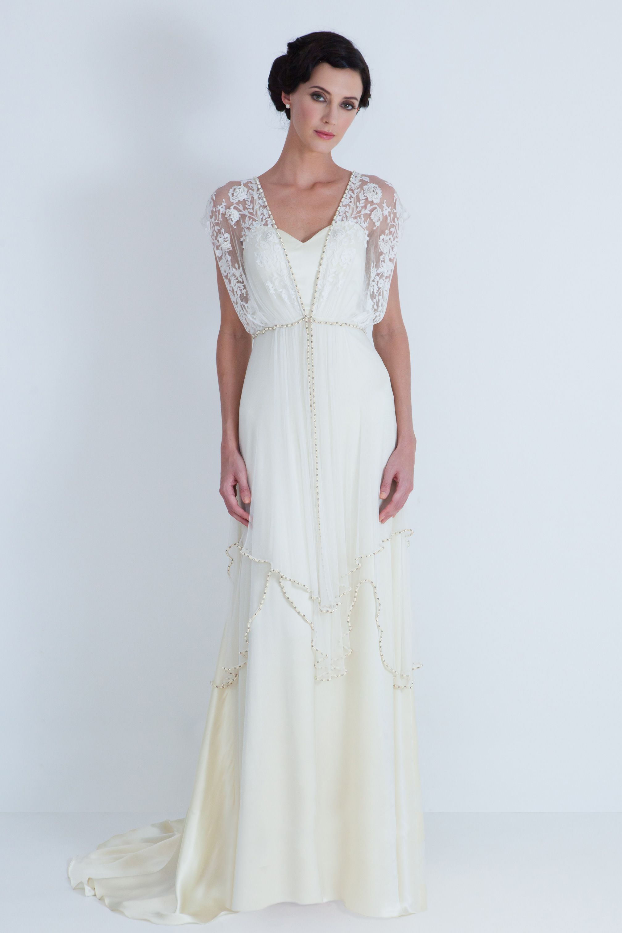 Day 330 – Perfect for art deco themed wedding. Catherine Deane dress