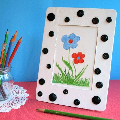 Disney Mothers Day Craft: Dalmatian Picture Frame