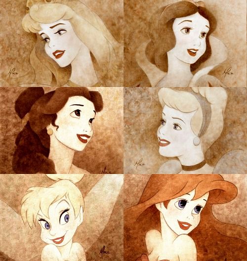 Disney Princesses (+Tinkerbell…?)