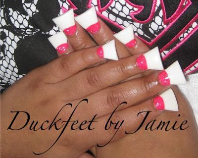 Duck Feet Nails. Don't Do This, PLEASE.