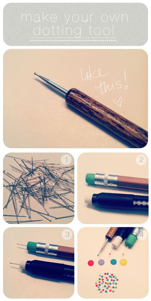 Easy dotting tool for nails..brilliant!