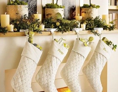 Elegant Christmas stockings