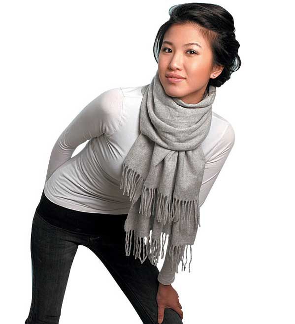 Forget-me-knots. Cool ways to tie a scarf