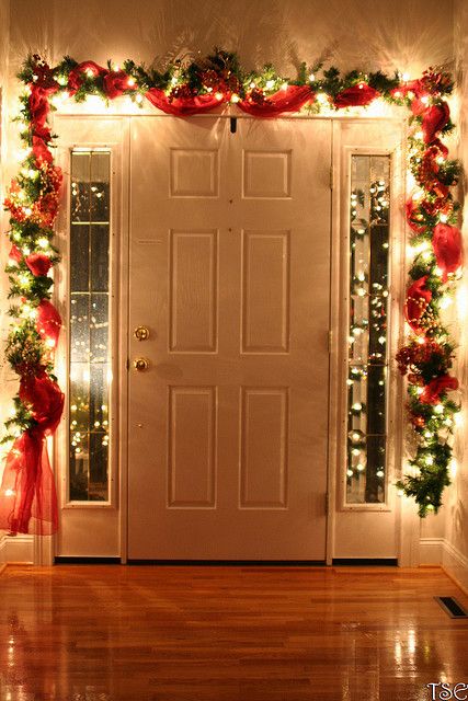 Front door during the Holidays!