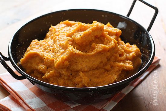 Garlic Sweet Potato Mash – Need a few good reasons to pass on plain old potatoes