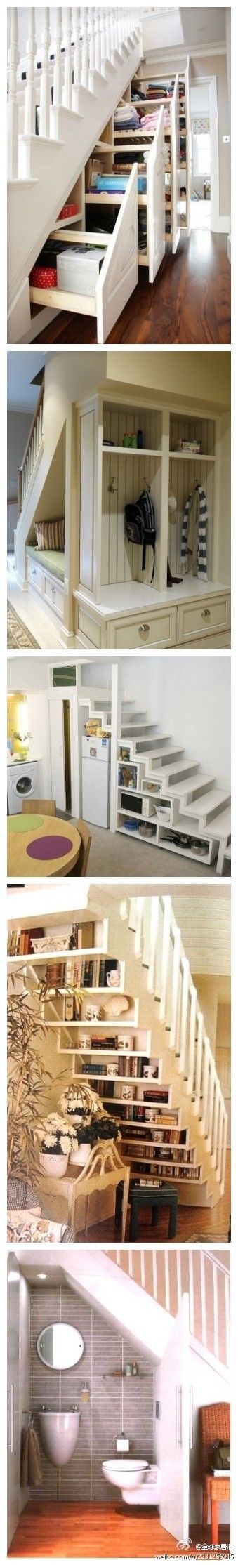 Great ideas to use up traditionally wasted space