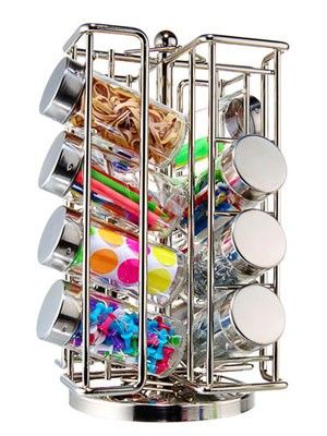 Great way to store those small classroom supplies…rotating spice rack