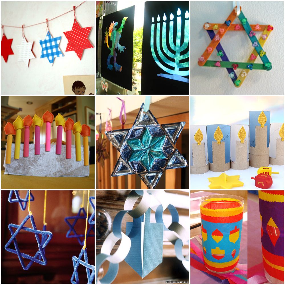 Handmade Hanukkah: 25 Hanukkah Crafts to Make With Kids | Prudent Baby  JSA!