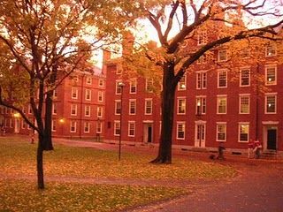 Harvard in autumn