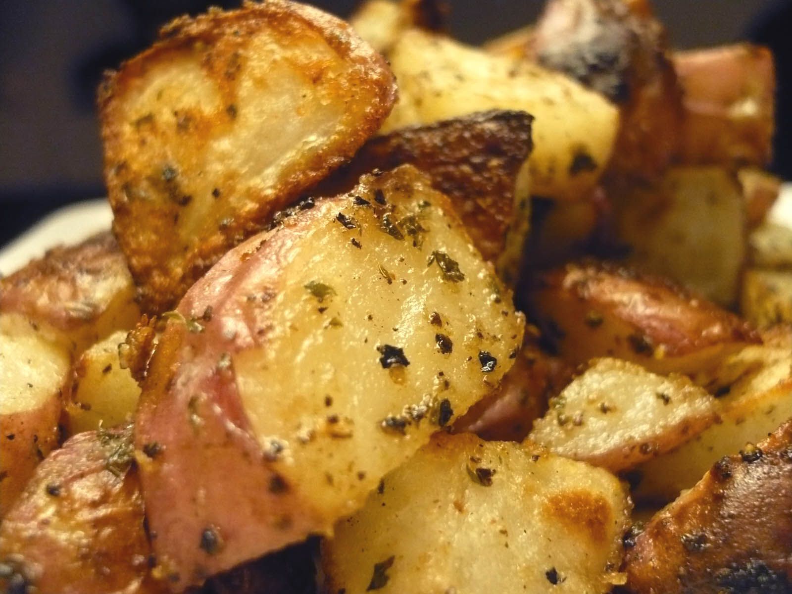 Herb roasted potatoes from Laa Loosh Weight Watcher Recipes