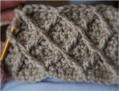 How to Crochet the Honeycomb Lattice Stitch Pattern thumbnail