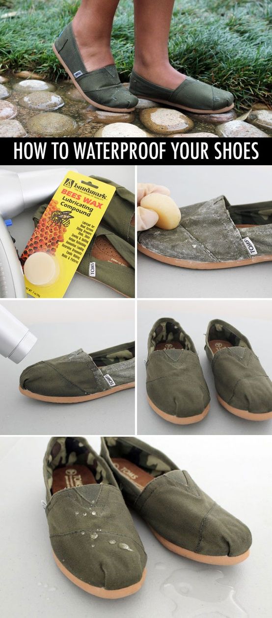 How to waterproof your shoes!