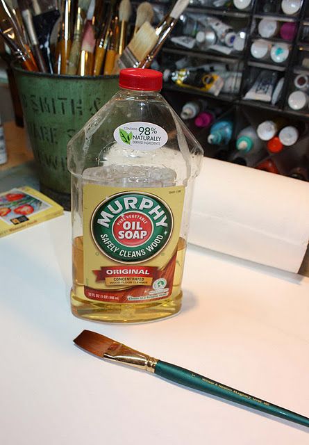 If you petrify a brush with dried paint, just soak it in Murphy's Oil for 24