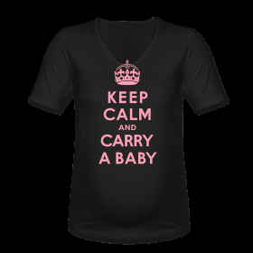 Keep Calm Maternity Tee ~ 658