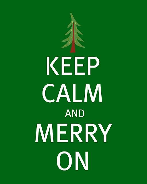 Keep calm… christmas