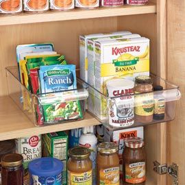 Kitchen & pantry organization!