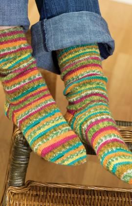 Knit socks