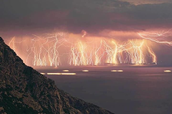 Lightning in Venezuela.