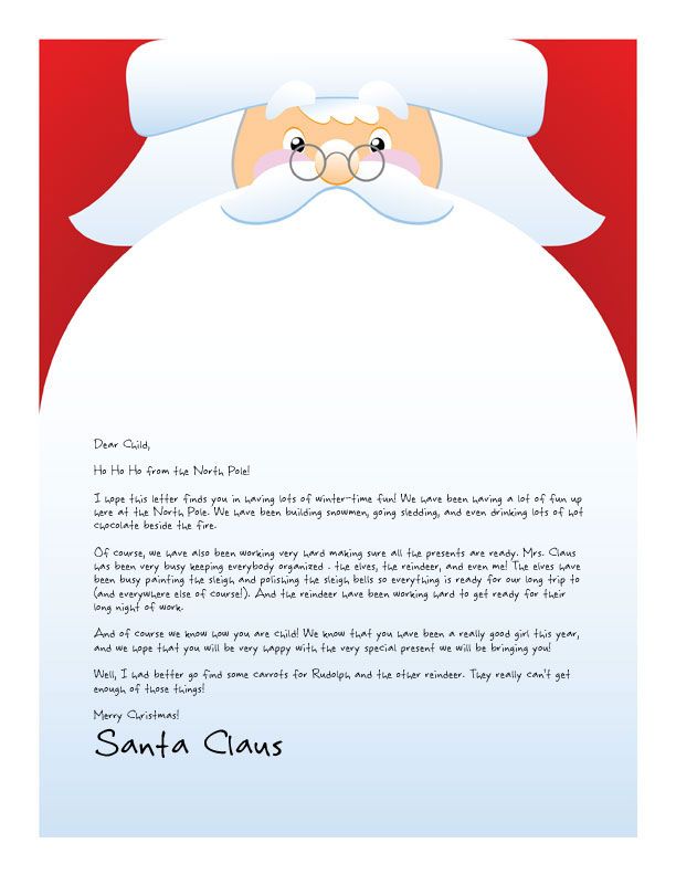 Magical Letter from Santa! Printable, personalized Letter with lots of extra goo