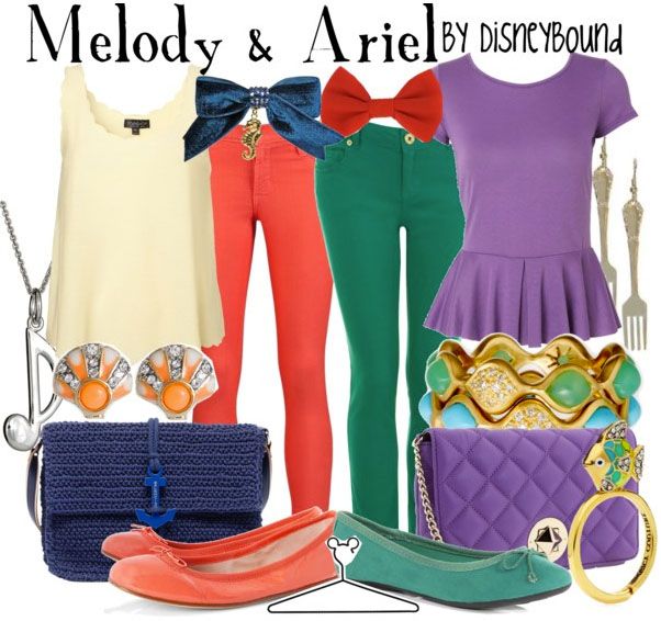 Melody & Ariel #Disneybound
