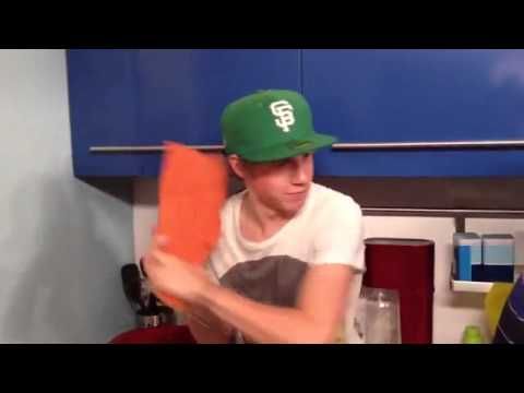 Niall, put the salmon down, it is not a weapon.