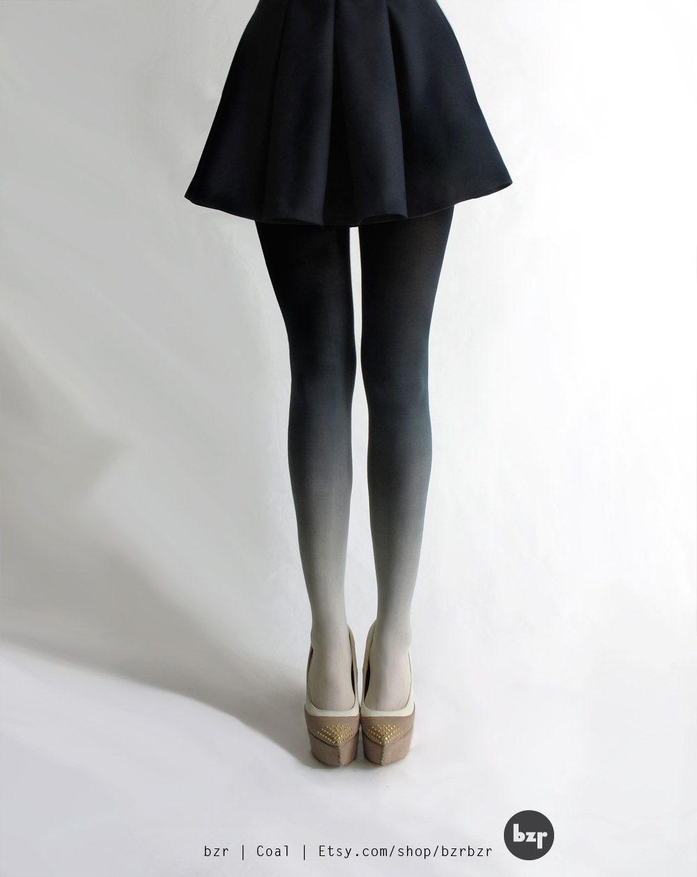 Ombre is everywhere, even tights.