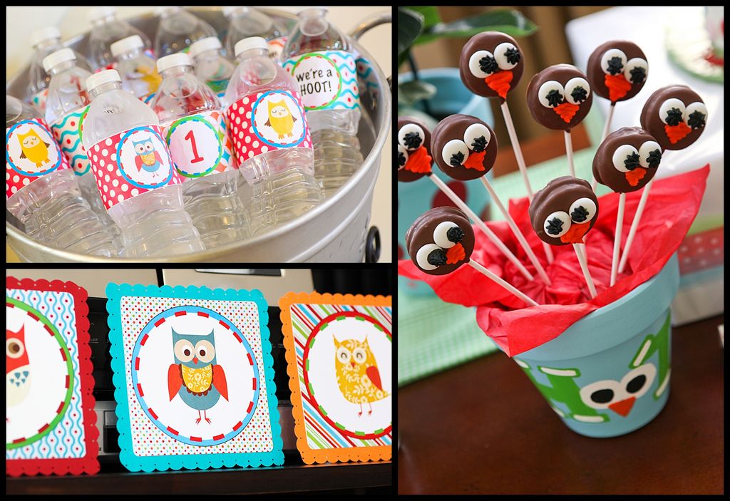 Owl birthday party