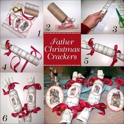 Party Favors–Father Chrismas Crackers