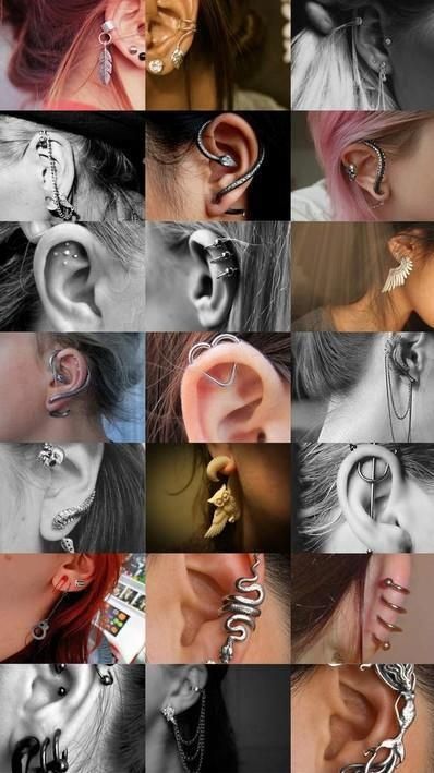 Piercings Piercings Piercings. ear-piercings-3