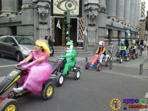 Real life Mario Kart.
