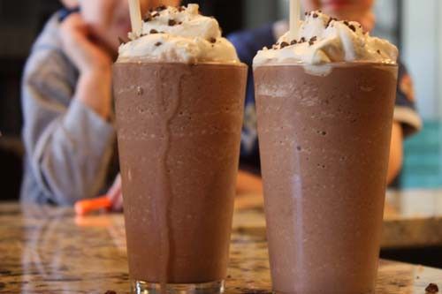 Recipe for frozen hot chocolate from NYC's Serendipity. – Click image to fin