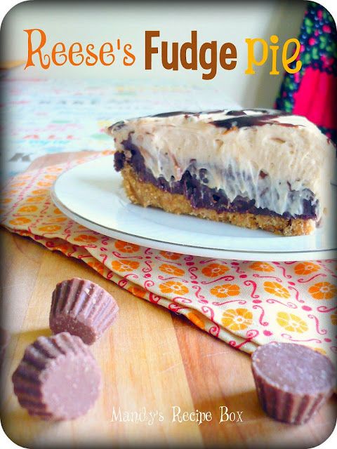 Reeses Fudge Pie